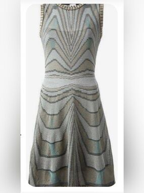M by Missoni Zigzag Knit Dress